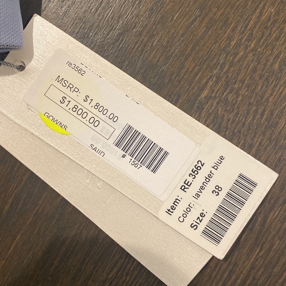 NWT Saiid kobeisy 2 piece gown - Picture 8 of 11